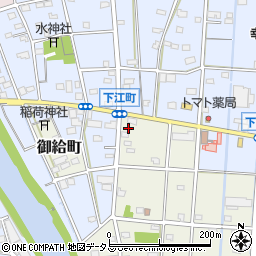 静岡県浜松市中央区御給町94周辺の地図