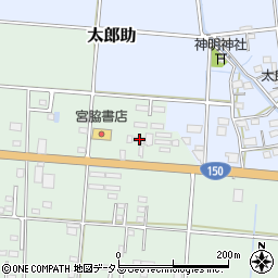 静岡県袋井市湊948周辺の地図