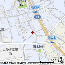 岡山県総社市井尻野177周辺の地図