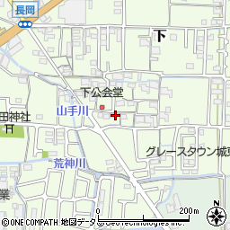 岡山県岡山市中区下168周辺の地図