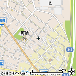 静岡県浜松市中央区東町213周辺の地図