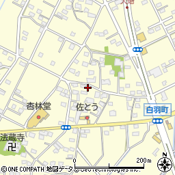 静岡県浜松市中央区白羽町759周辺の地図