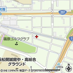 静岡県浜松市中央区篠原町23275周辺の地図