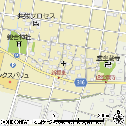 静岡県浜松市中央区新橋町1298周辺の地図