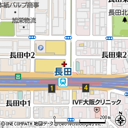 布施警察署長田交番周辺の地図