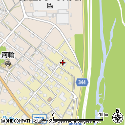 静岡県浜松市中央区河輪町13周辺の地図