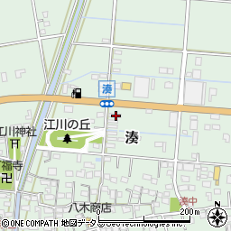 静岡県袋井市湊322周辺の地図