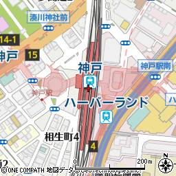 三井住友銀行ＪＲ神戸駅 ＡＴＭ周辺の地図