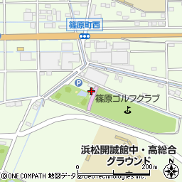 静岡県浜松市中央区篠原町23553周辺の地図