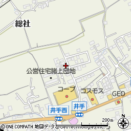 岡山県総社市総社1359-11周辺の地図