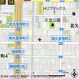 大阪府大阪市中央区南久宝寺町3丁目4周辺の地図