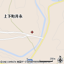 広島県府中市上下町井永751周辺の地図