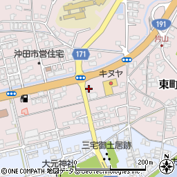 島根県益田市東町19-36周辺の地図