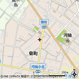 静岡県浜松市中央区東町405周辺の地図