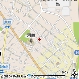 静岡県浜松市中央区東町216周辺の地図