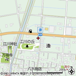 静岡県袋井市湊228-4周辺の地図