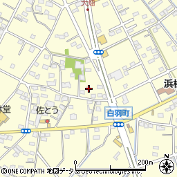 静岡県浜松市中央区白羽町699周辺の地図