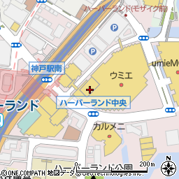 KOBEジェラート 神戸ハーバーランド店周辺の地図