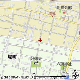 静岡県浜松市中央区新橋町1595周辺の地図