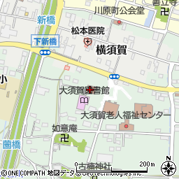 掛川みなみ商工会　大須賀支所周辺の地図