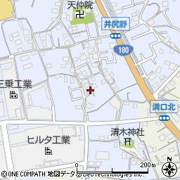 岡山県総社市井尻野173周辺の地図