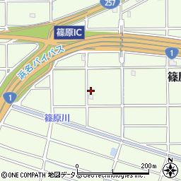 静岡県浜松市中央区篠原町20761周辺の地図