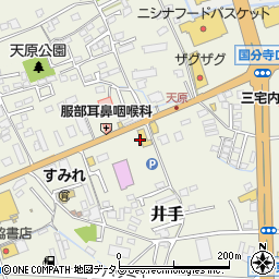 岡山県総社市井手962周辺の地図