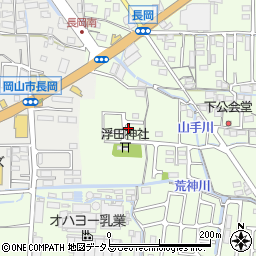 岡山県岡山市中区下228周辺の地図