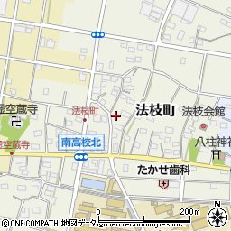 静岡県浜松市中央区法枝町525周辺の地図