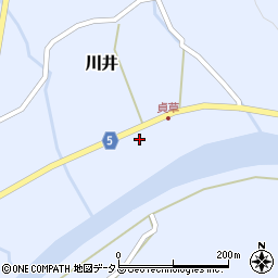 広島県山県郡北広島町川井722周辺の地図