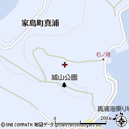 兵庫県姫路市家島町真浦456周辺の地図