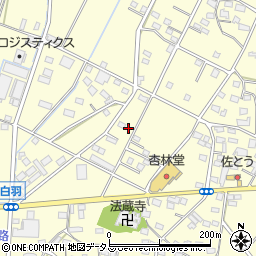 静岡県浜松市中央区白羽町343周辺の地図