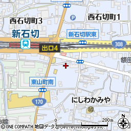 Ｐａｔ東大阪東山町駐車場周辺の地図