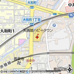 天満屋ハピータウン岡北店　ホームドライ周辺の地図