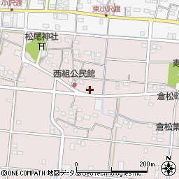静岡県浜松市中央区倉松町119周辺の地図