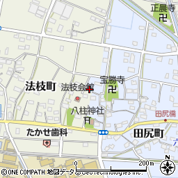静岡県浜松市中央区田尻町280周辺の地図