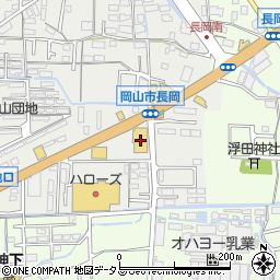 ハーティウォンツ東岡山店周辺の地図
