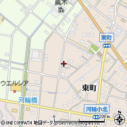 静岡県浜松市中央区東町429周辺の地図