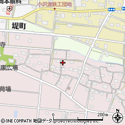 静岡県浜松市中央区倉松町316周辺の地図