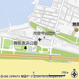 浜松市営今切団地周辺の地図