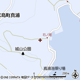 兵庫県姫路市家島町真浦453周辺の地図