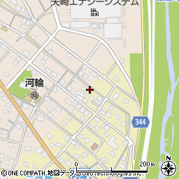 静岡県浜松市中央区河輪町32周辺の地図