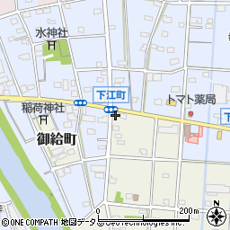 静岡県浜松市中央区御給町93周辺の地図