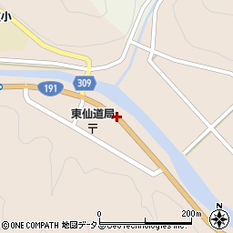 東仙道周辺の地図