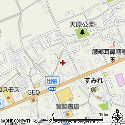 岡山県総社市井手1156周辺の地図