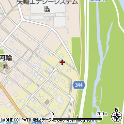 静岡県浜松市中央区河輪町14周辺の地図