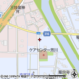 静岡県浜松市中央区鼡野町7周辺の地図