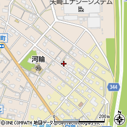 静岡県浜松市中央区東町197周辺の地図