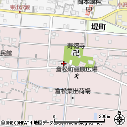 静岡県浜松市中央区倉松町243周辺の地図