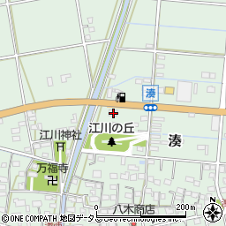 静岡県袋井市湊225周辺の地図